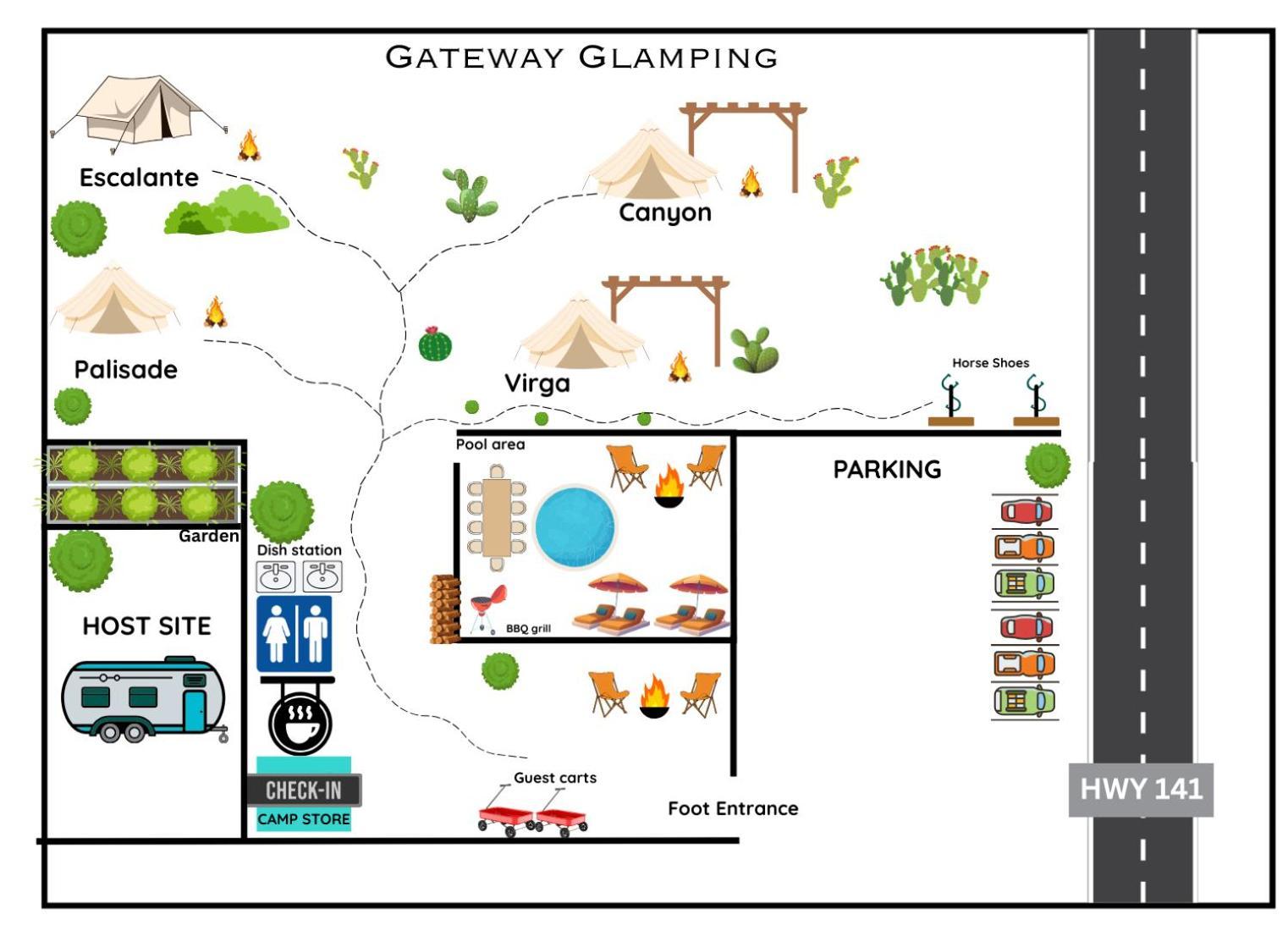 Gateway Glamping酒店 外观 照片